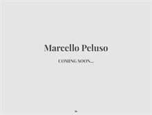 Tablet Screenshot of marcellopeluso.com